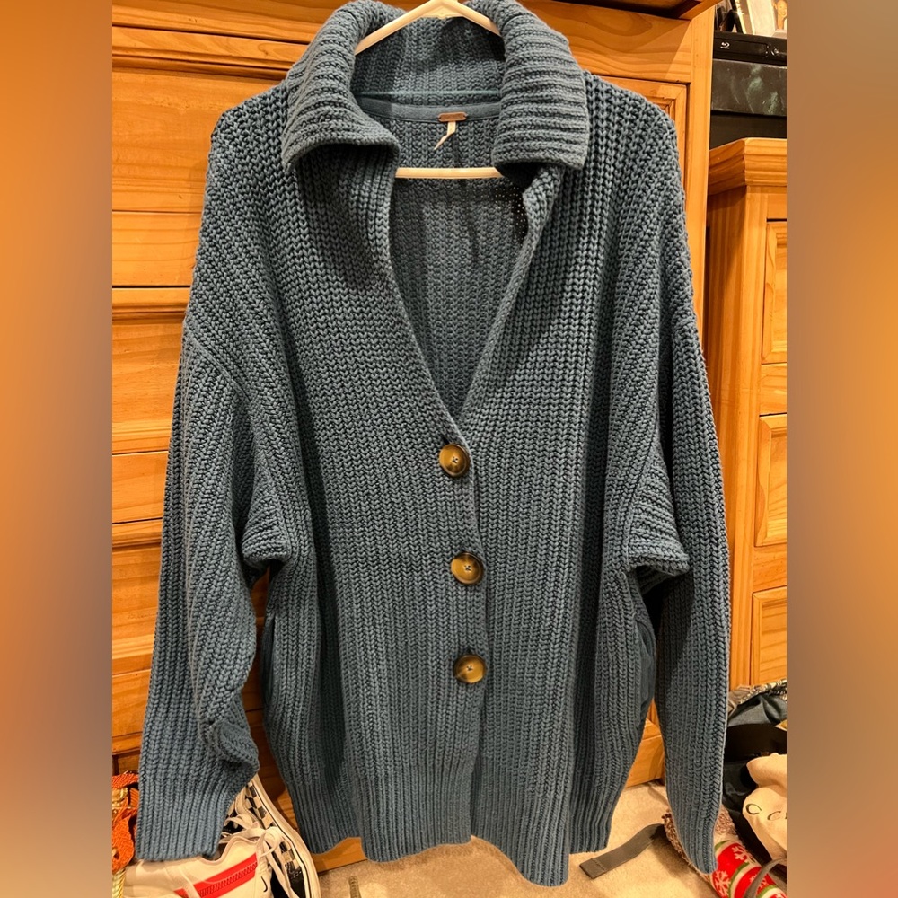 Free People Oversized Cardigan Size Small